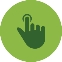 Icono de interfaz: dise&ntilde;o f&aacute;cil e intuitivo